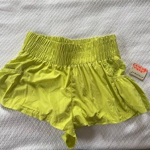 Limeade free people movement shorts